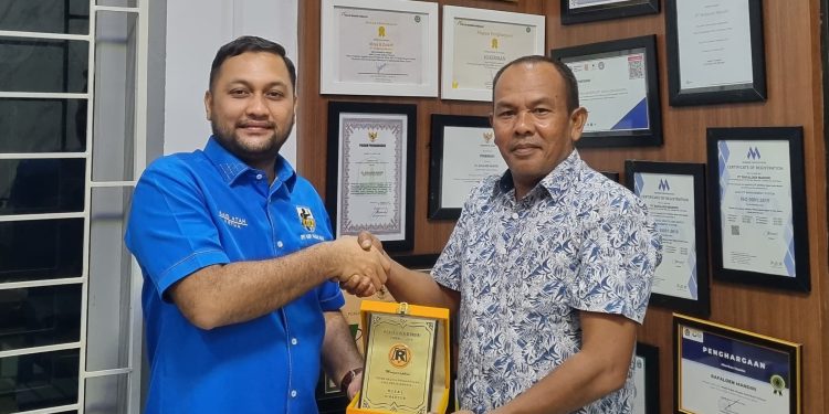 Perjuangkan Loker Pemuda Lokal, Ketua KNPI Nagan Raya Datangi Kantor Vendor Naker PLTU 3-4