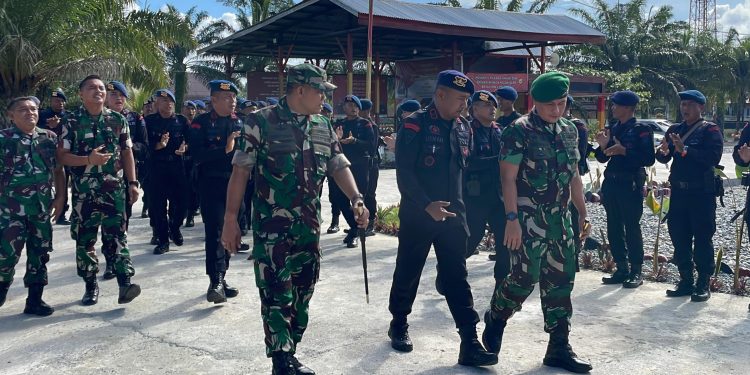 Jalin Silaturahmi, Danrem 012 Teuku Umar Berkunjung ke Mako Batalyon C Pelopor