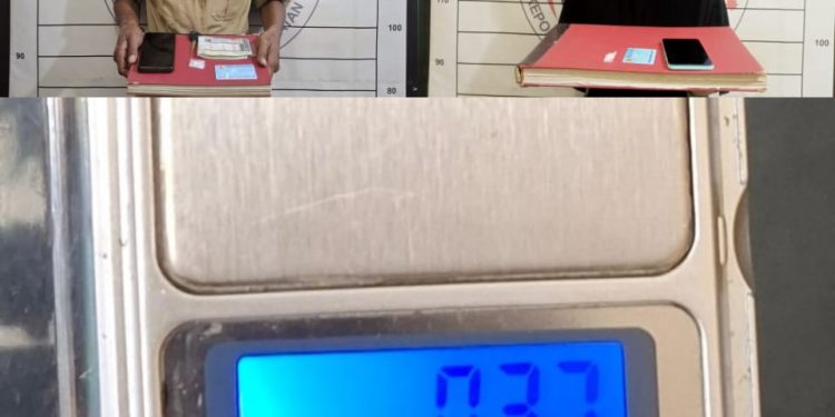 Transaksi Narkoba, Personil Polres Aceh Selatan Tangkap Dua Pelaku