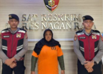 Polres Nagan Raya Tangkap Seorang Perempuan Diduga Pelaku Pencurian Dengan Kekerasan 