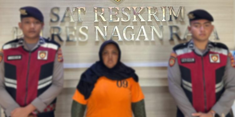 Polres Nagan Raya Tangkap Seorang Perempuan Diduga Pelaku Pencurian Dengan Kekerasan 