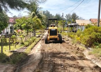Gerak Cepat, Dinas PUPR Aceh Barat Perbaiki Jalan Menuju Wisata Punti
