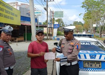 Satlantas Nagan Raya Fokus Peningkatan Kesadaran Masyarakat Dalam Berlalu Lintas