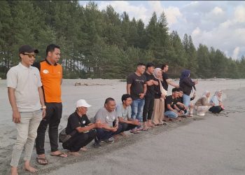 DPD SWI Aceh Barat Gelar Relexing Family dan Pelepasan Tukik di Konservasi Aroen Meubanja