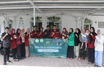 DEMA STIS Al-Aziziyah Sabang Gelar Bakti Sosial di Meunasah Sambut Ramadhan