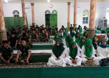 Kodim 0107/Aceh Selatan Peringati Isra Mikraj dengan Tema Mentalitas Tangguh