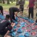 Brimob Batalyon C Pelopor Berbagi Daging Meugang untuk Keluarga Besar dan Insan Pers
