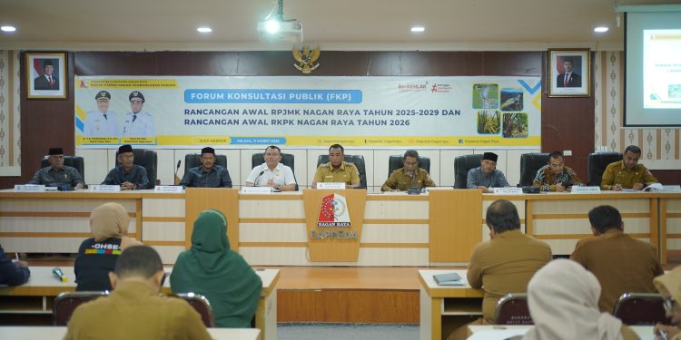 Pemkab Nagan Raya Gelar Forum Konsultasi Publik RPJMK 2025-2029 dan RKPK 2026
