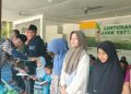 Senyum Bahagia Sambut Lebaran, Ratusan Anak Yatim di Lingkungan Perusahaan PT Socfindo Seumayam Dapat Santunan