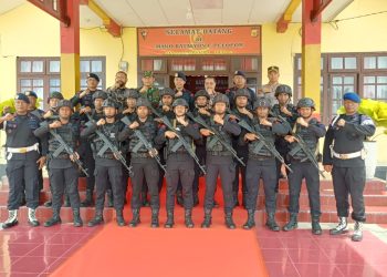 Dansat Brimob Polda Aceh Kunjungan Kerja Ke Mako Batalyon C Pelopor 