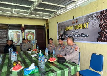 Kapolres Nagan Raya Gelar “Jumat Curhat”, Dengarkan Langsung Aspirasi Warga