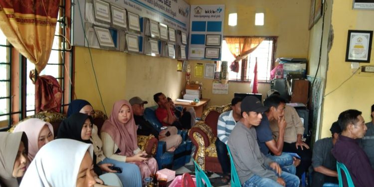 Desa Arul Gele Gelar Musyawarah Khusus, Bentuk Koperasi Merah Putih Syariah