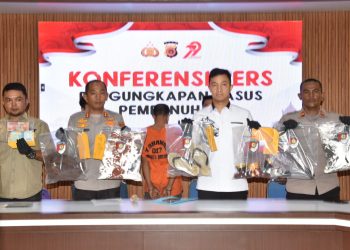 Polres Bireuen Berhasil Ungkap Kasus Pembunuhan, Pelaku Ternyata Orang Dekat Korban