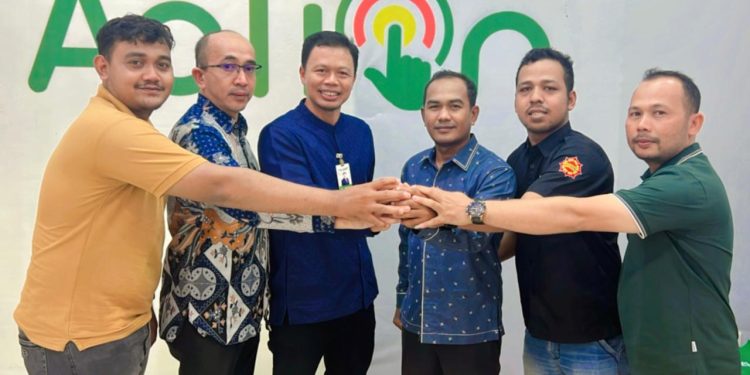 PWI Nagan Raya Silaturahmi ke Bank Aceh Syariah Cabang Jeuram, Jalin Sinergi dan Kemitraan