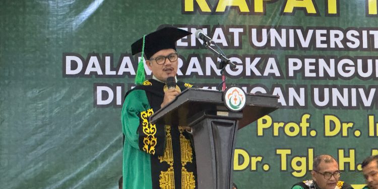 Guru Besar Politik Islam Pertama di Aceh: Prof. Dr. Tgk. H. Muntasir A. Kadir Resmi Dikukuhkan di Unimal