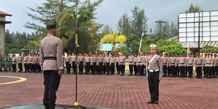 Polres Aceh Jaya Gelar Apel Pasukan Operasi Patuh Seulawah 2025, Wujudkan Disiplin Lalu Lintas Menuju Indonesia Emas