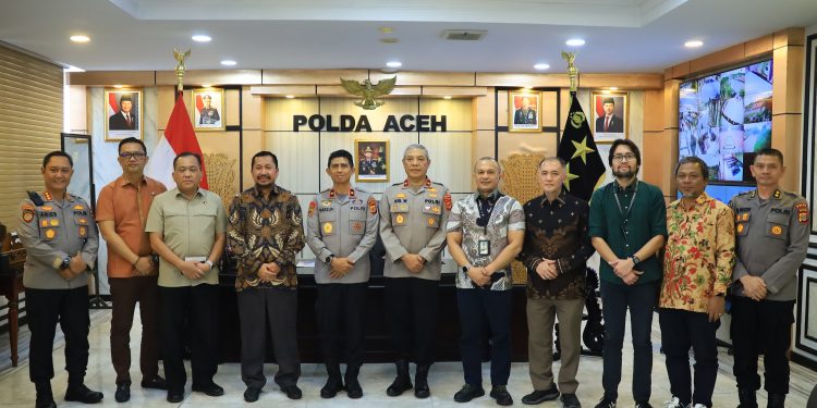 Kapolda Aceh Terima Silaturahmi Pihak Manajemen PT Pertamina Hulu Rokan
