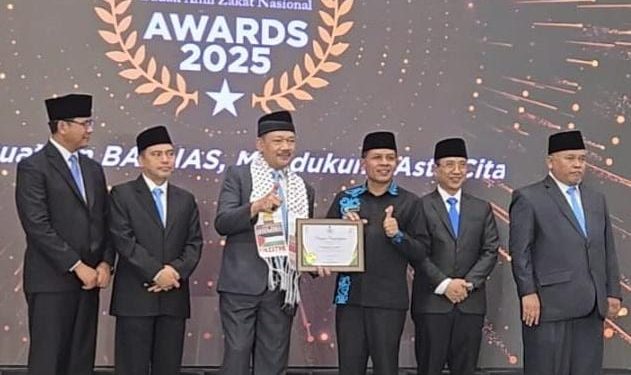 Dukungan Penuh untuk Baitul Mal, Bupati Aceh Selatan Berhasil Raih Anugerah BAZNAS Award 2025