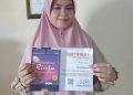 Azzah Humaira Putri Anak Nagan Raya Raih Juara Menulis Puisi Tingkat Nasional