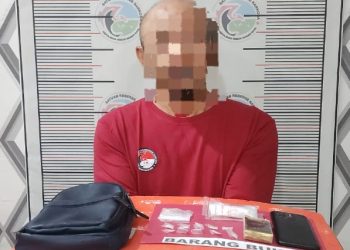 Satresnarkoba Polres Nagan Raya Bekuk Pengedar Sabu di Alue Bilie, Amankan 11 Paket Narkotika