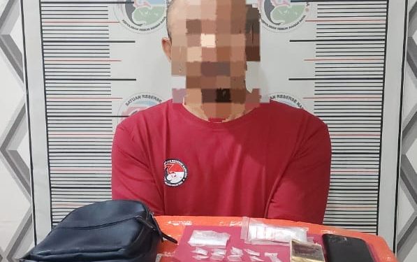 Satresnarkoba Polres Nagan Raya Bekuk Pengedar Sabu di Alue Bilie, Amankan 11 Paket Narkotika