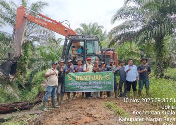 Melalui Dana CSR, PT Socfindo kebun Seunagan Kembali Bantu Petani Kemitraan di Lawa Batu