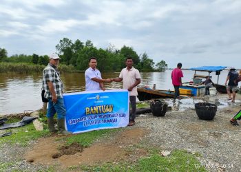 Melalui Dana CSR TA 2025, PT Socfindo kebun Seunagan Bantu Kelompok Nelayan Nagan Raya 