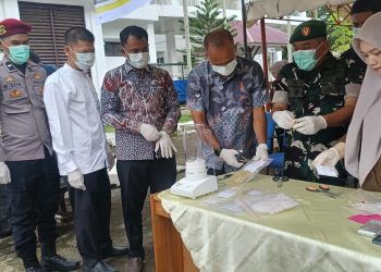 Kejaksaan Negeri Nagan Raya Musnahkan Barang Bukti yang Didominasi dari Kasus Narkoba 