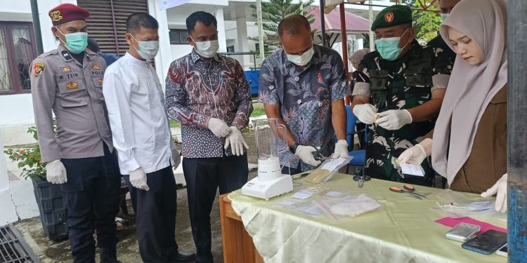 Kejaksaan Negeri Nagan Raya Musnahkan Barang Bukti yang Didominasi dari Kasus Narkoba 